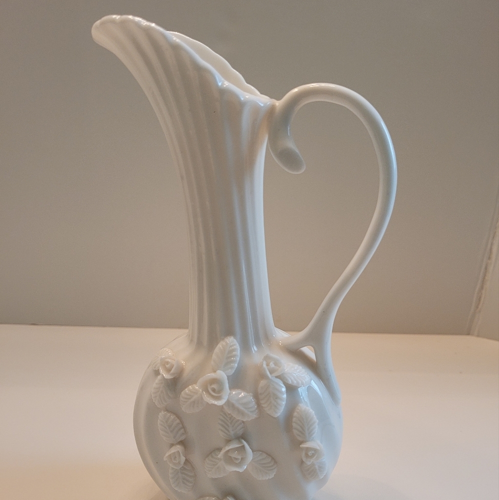 Vintage Ardalt Japan Hand Painted Lenwile China Ewer.